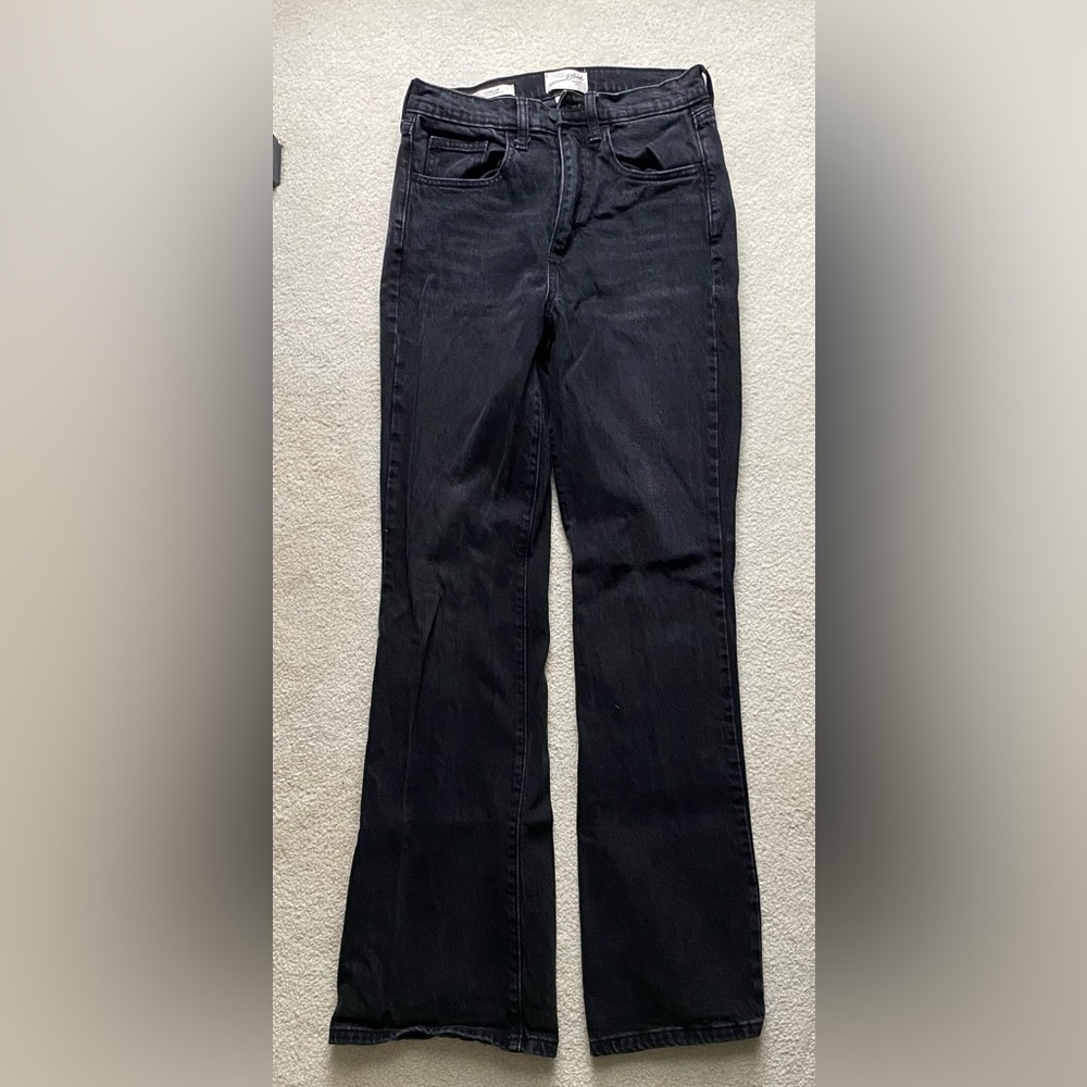 Black Flared Jeans